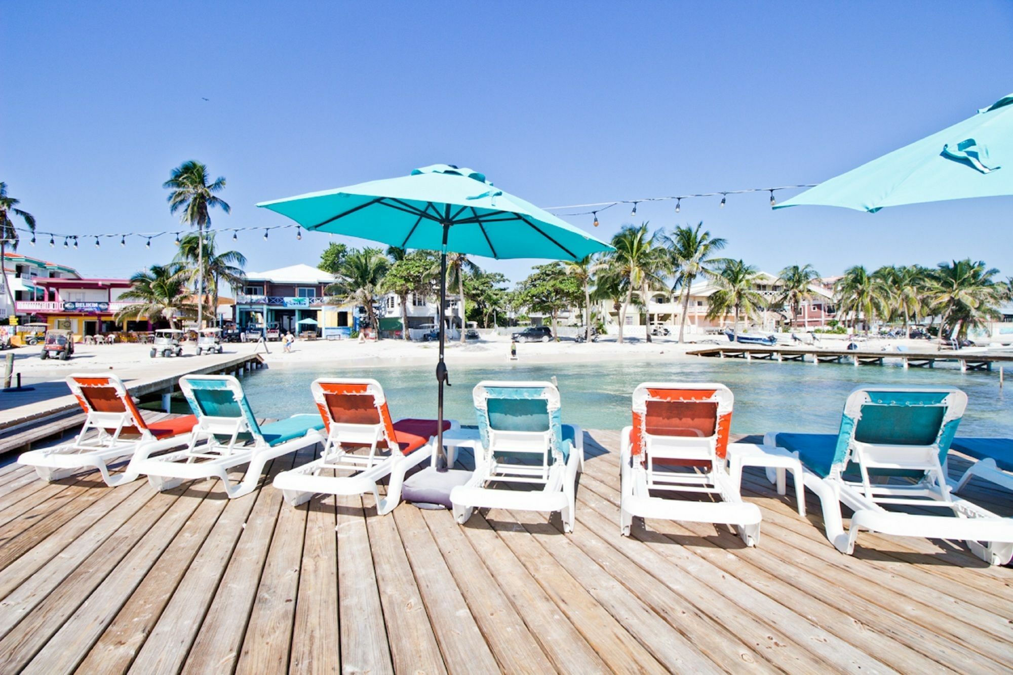Sandbar Beachfront Hostel & Restaurant San Pedro  Exterior foto